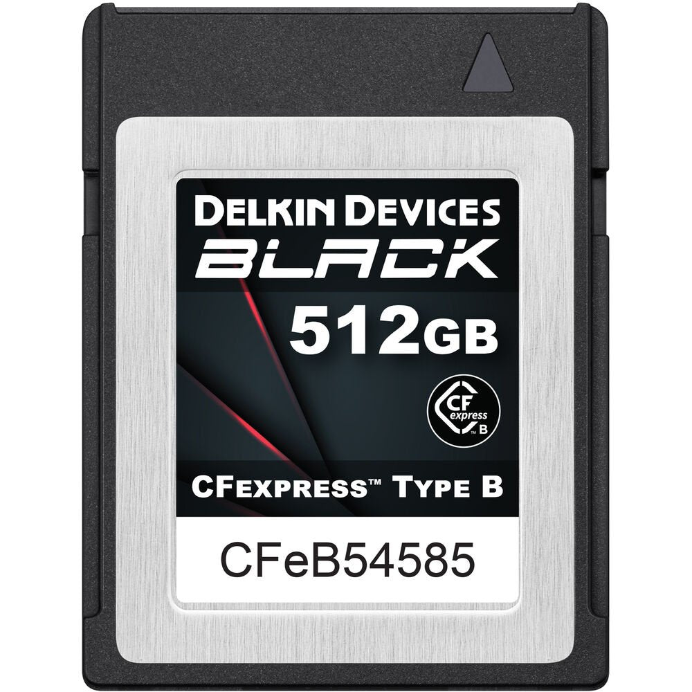 Delkin Devices 512GB BLACK CFexpress Type B Memory Card - cambuy-lives Delkin Devices 512GB BLACK CFexpress Type B Memory Card - cambuy-lives